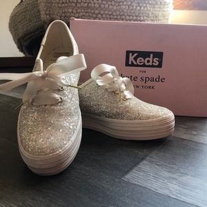 Kate spade Glitter Keds